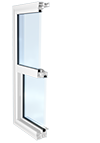 Series 1000 Silver Single Hung Window
