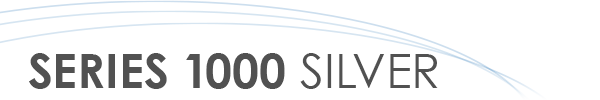 Series 1000 Silver Single Hung Window